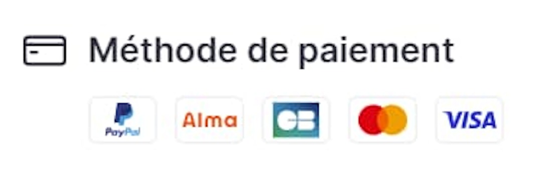 Badge de confiance sur les méthodes de paiement avec Alma