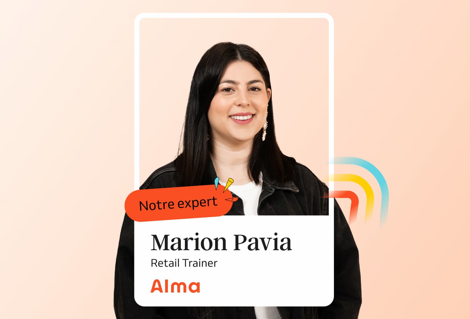 Photo de Marion Pavia, Retail Trainer chez Alma