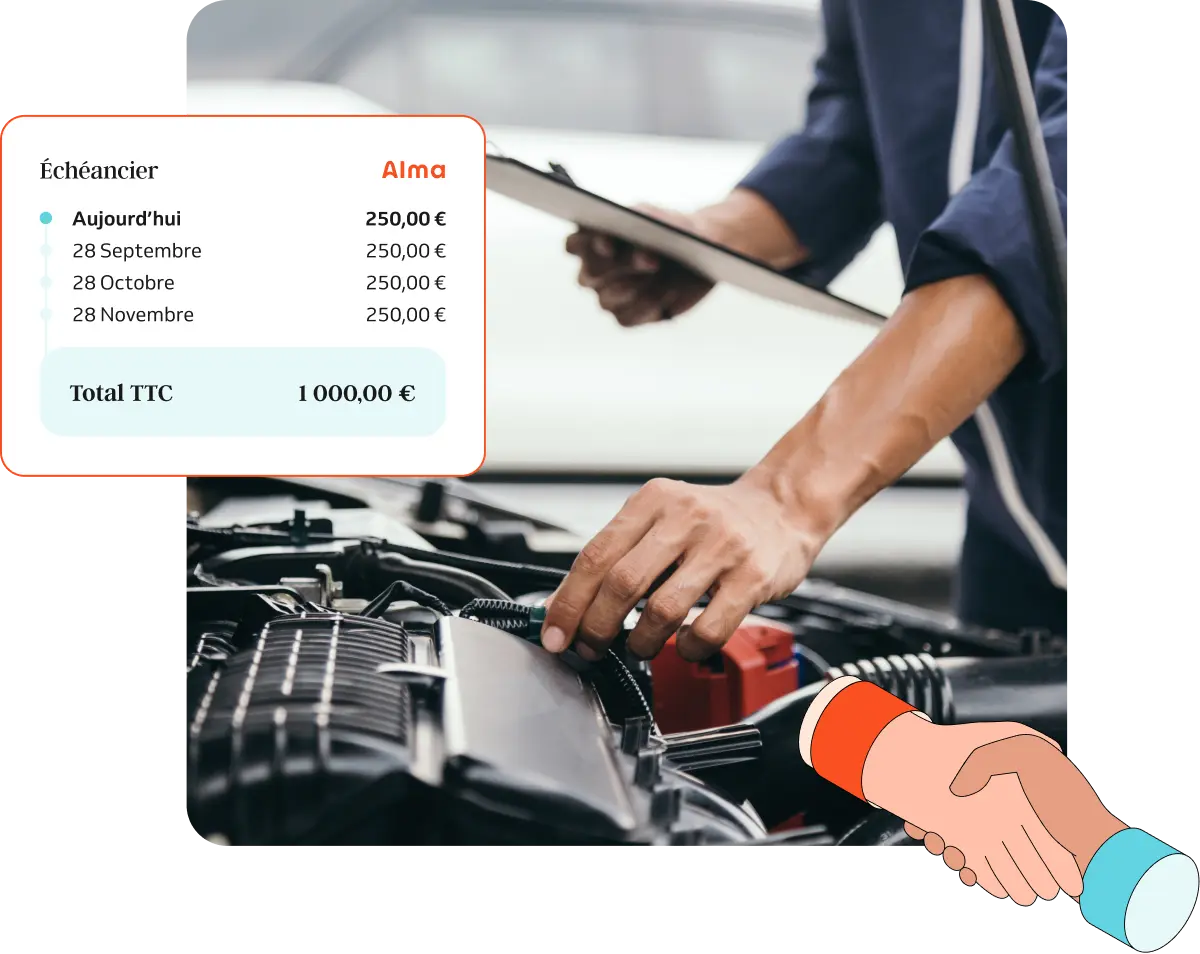 Paiement en plusieurs fois Services