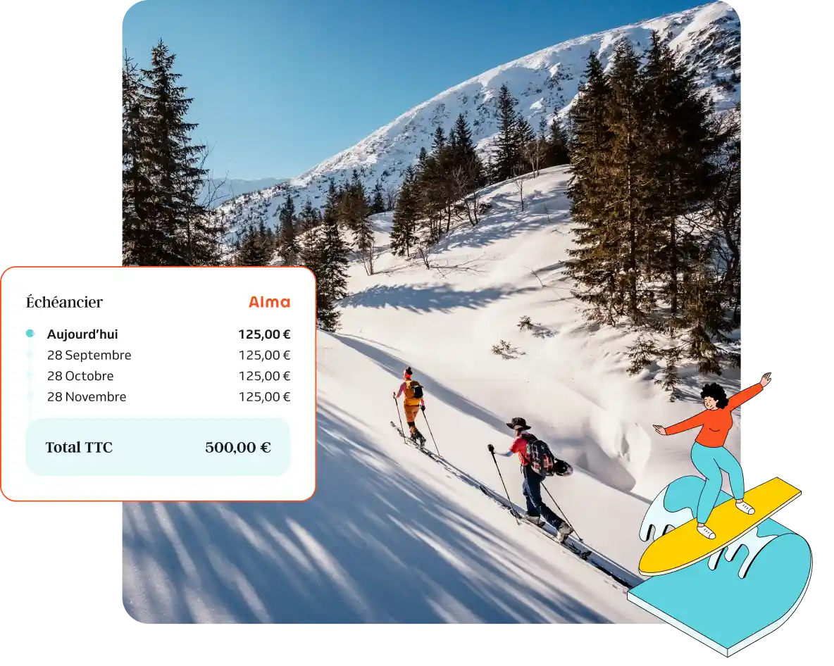 Paiement en plusieurs fois pour les enseignes de Sport et Plein Air