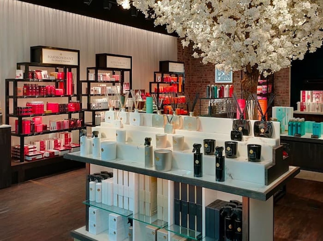 Exemple d'une boutique RITUALS et de son agencement
