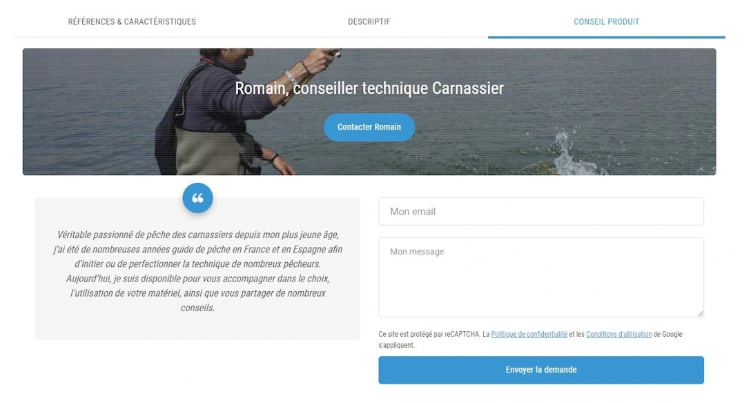 Accompagnement personnalisé Pecheur.com