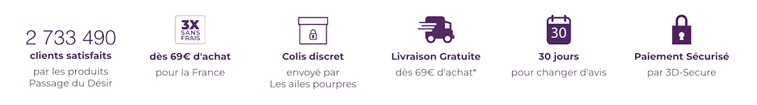 Passage du Desir badges de confiance