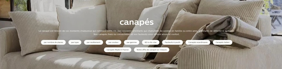 sous-catégories Alinéa