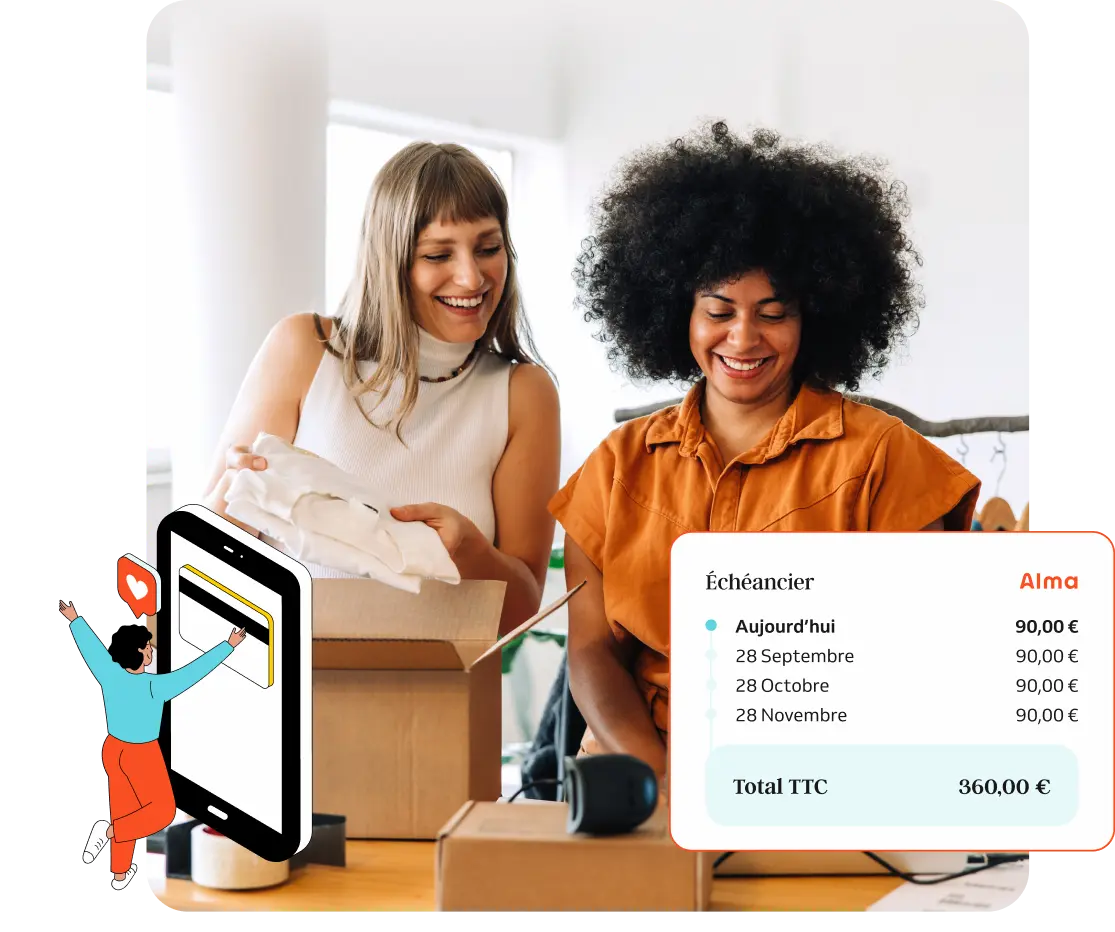 Le paiement en plusieurs fois sur site e-commerce avec Alma