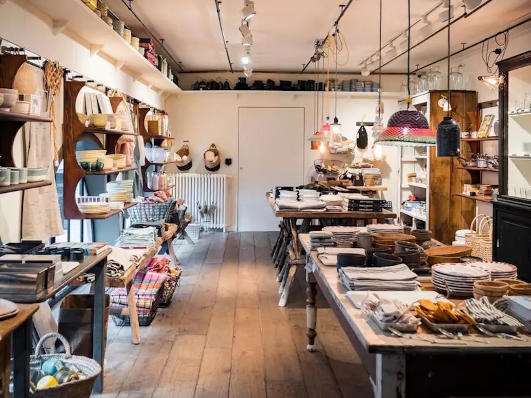 Exemple d'aménégement pour le concept store Merci Paris