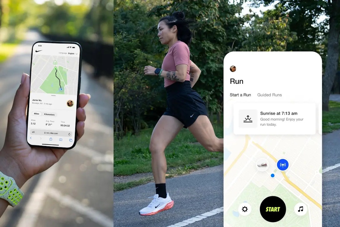 Application Nike Run Club  pour les coureurs