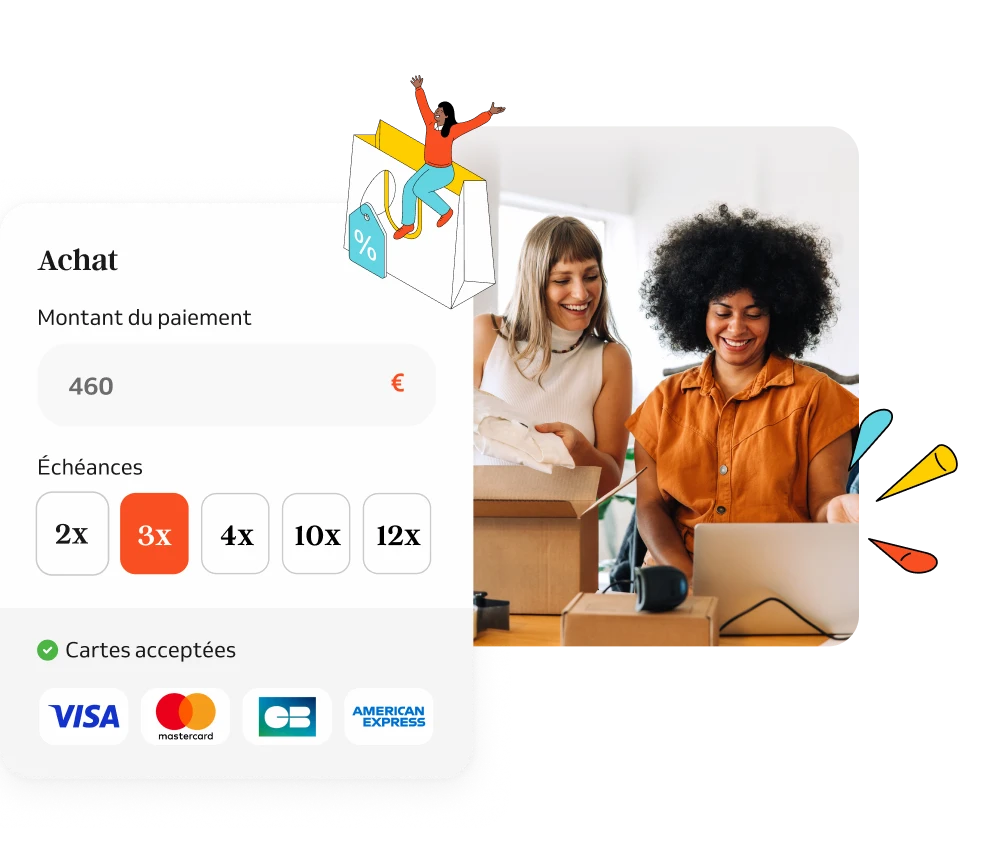 Le paiement en plusieurs fois pour les commerçants et leurs clients