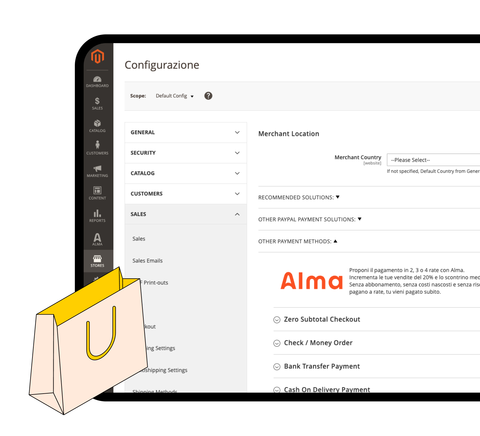 IT-magento-configurazione