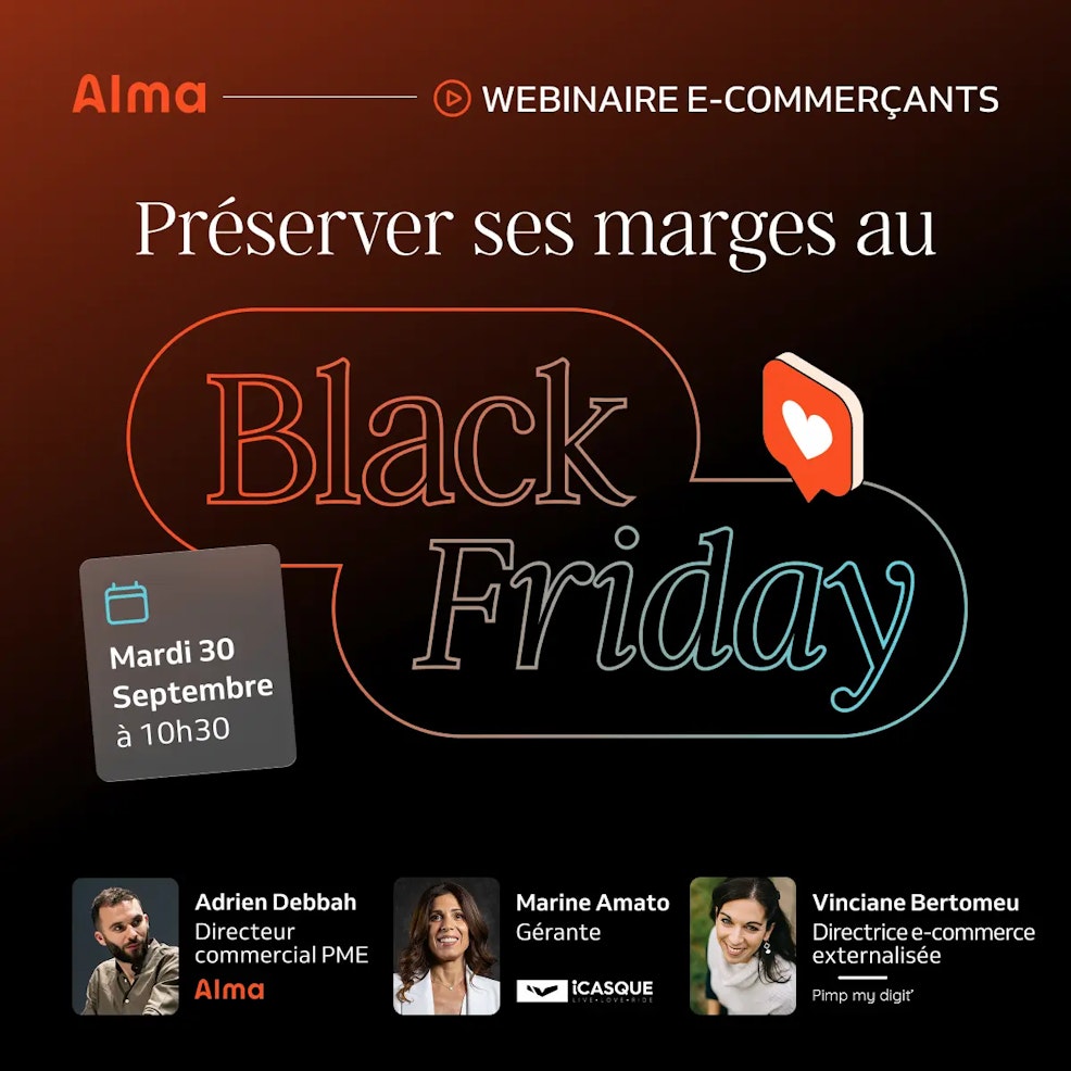 Webinaire pour les e-commerçants sur le Black Friday