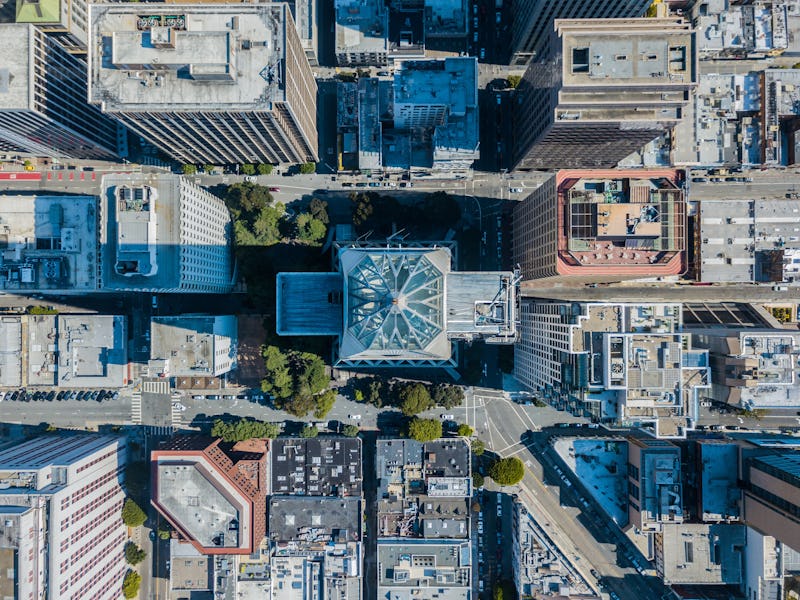 landscape, nature, outdoors, scenery, aerial view, urban, city, town, building, neighborhood