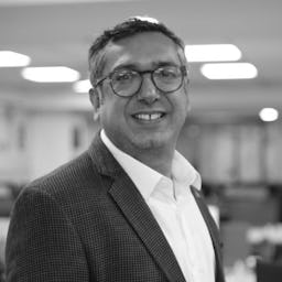 blazer, coat, jacket, person, photography, portrait, glasses, formal wear, suit, smile