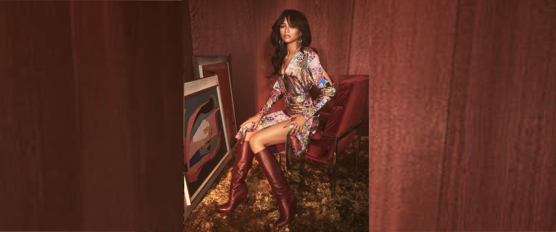 Zendaya 70s top
