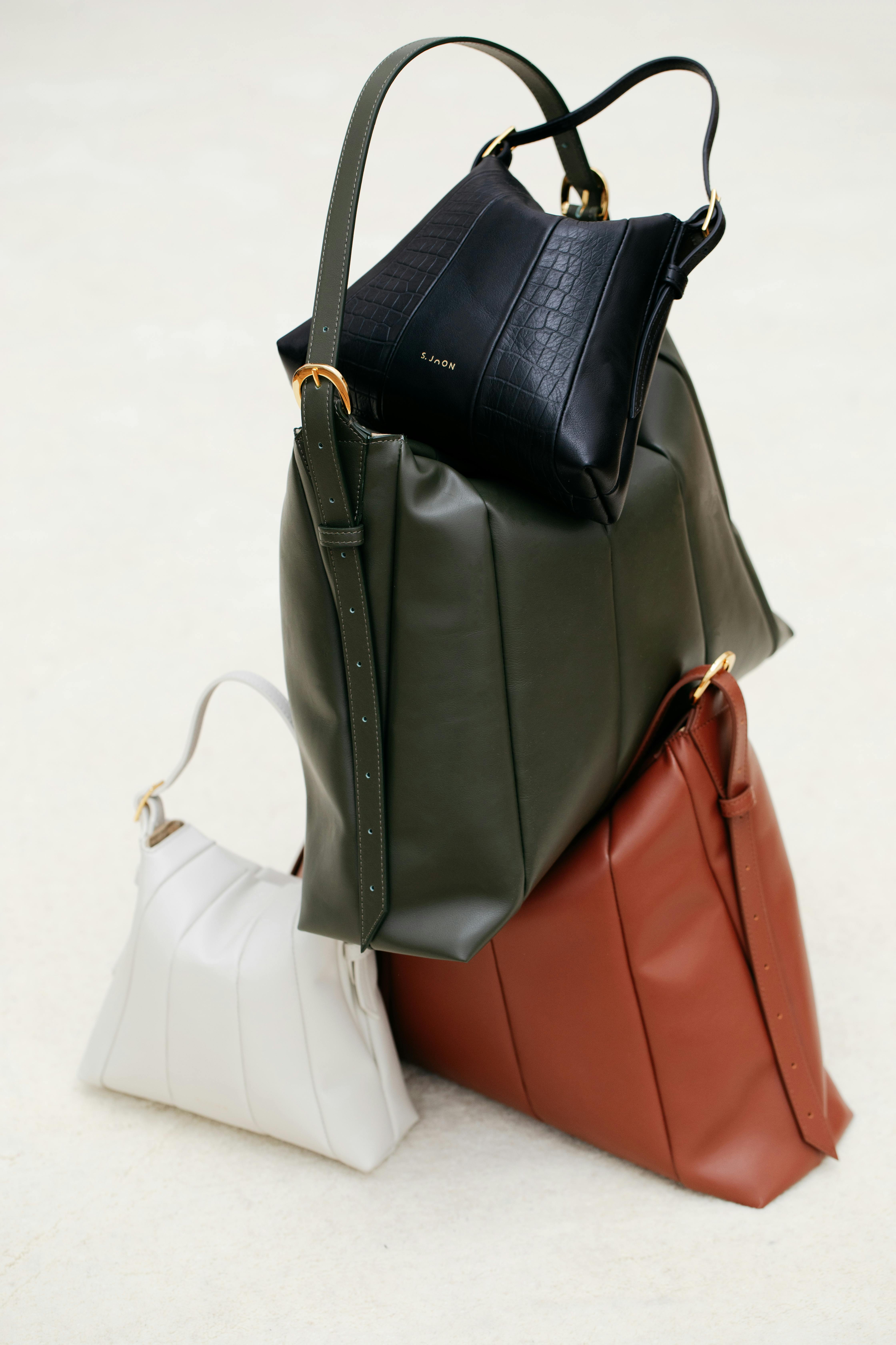 S.JOON Tulip mini leather shoulder bag