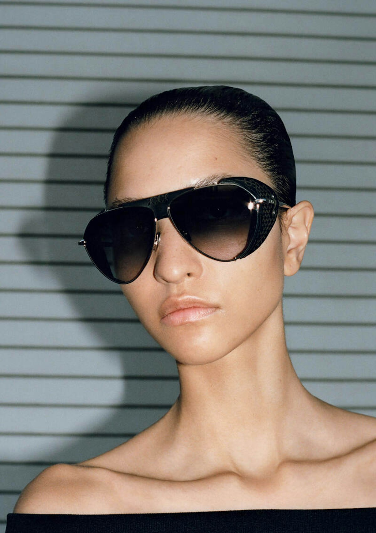 Louis Vuitton - LV Rise Round Sunglasses - Acetate - Black - Men - Luxury