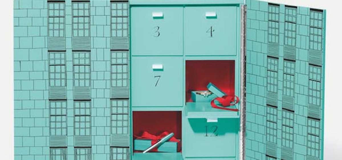 Découvrez l'incroyable calendrier de l'Avent d'1m20 de Tiffany & Co.