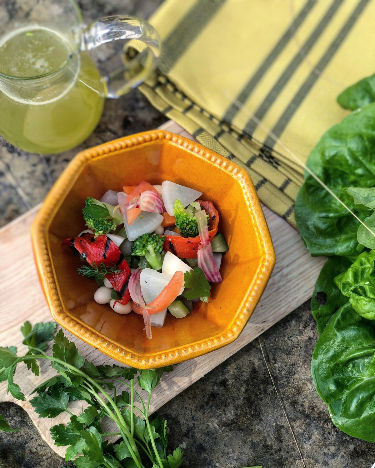 Recette le bouillon de légumes comme un dashi