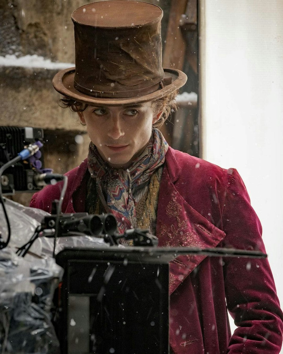"Wonka" une première image de Timothée Chalamet dans la peau de Willy