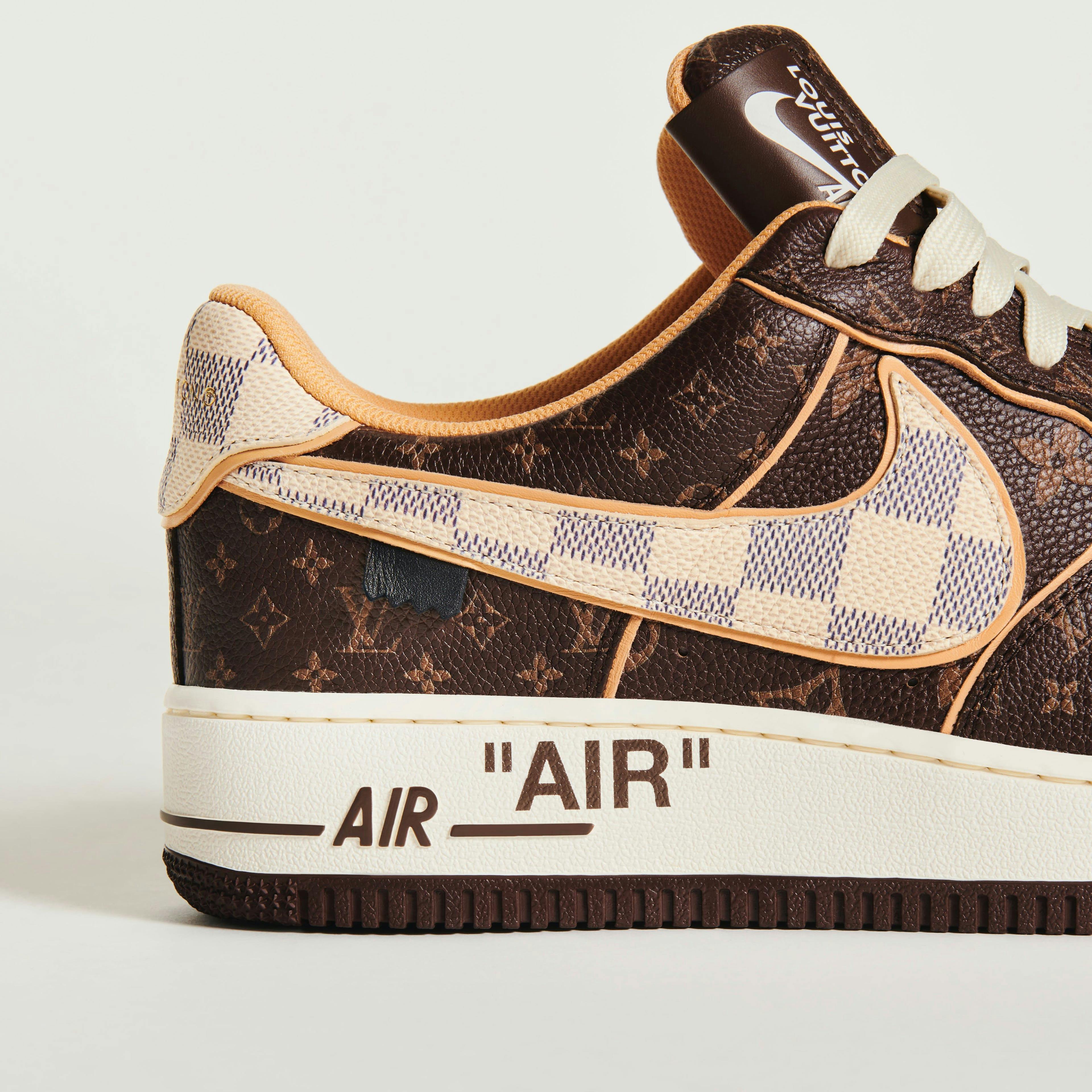 Louis Vuitton x Nike Air Force 1 sneakers: dit moet je weten