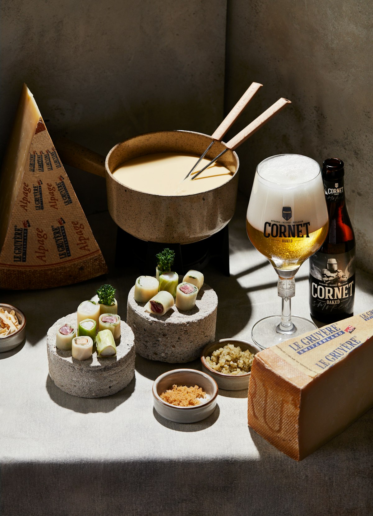 La recette du chef triplement étoilé Viki Geunes pour une fondue à la bière belge