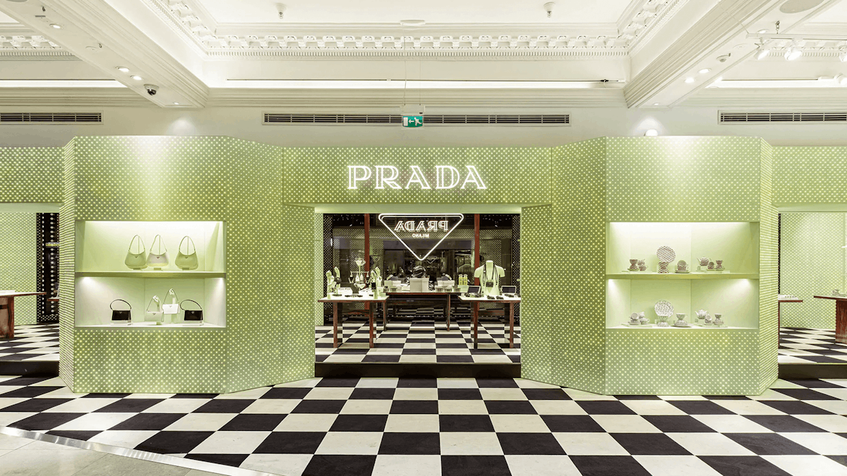 Prada Enchanted: new pop-up stores