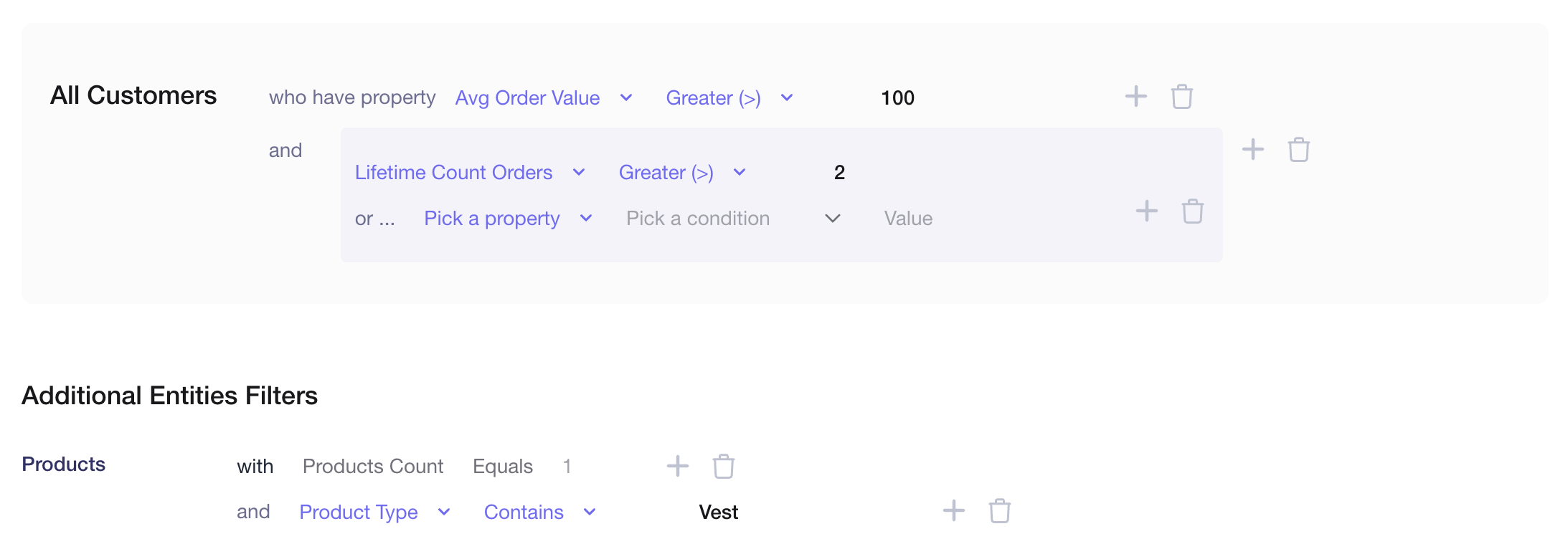 Multi-Entity audience builder Using related entities to refine your audiences without code