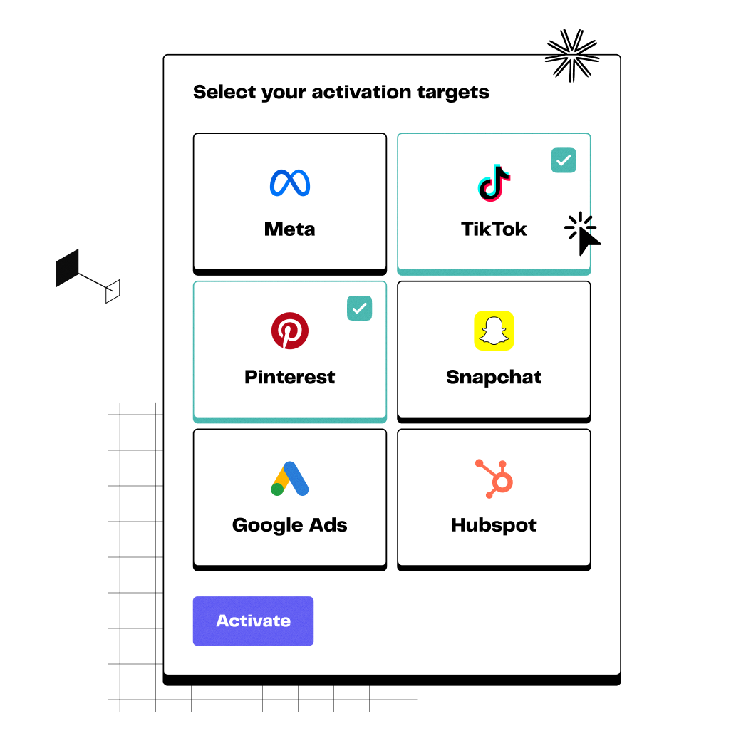 Activez vos audiences en toute simplicité