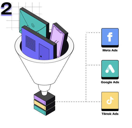 Activez vos audiences sur vos plateformes publicitaires