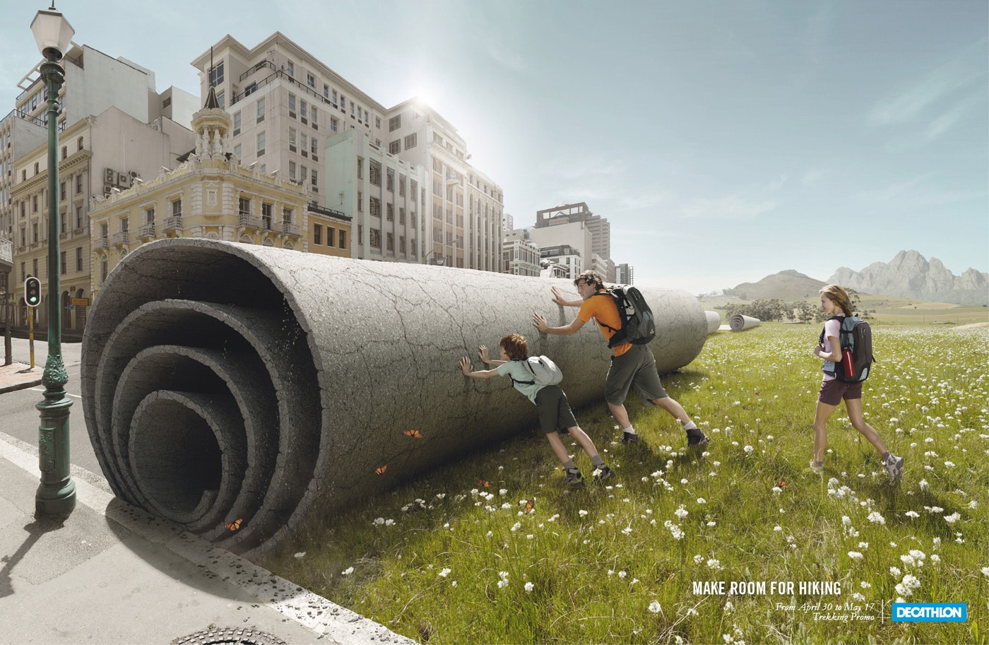 Decathlon: ads for outdoor activities lovers
