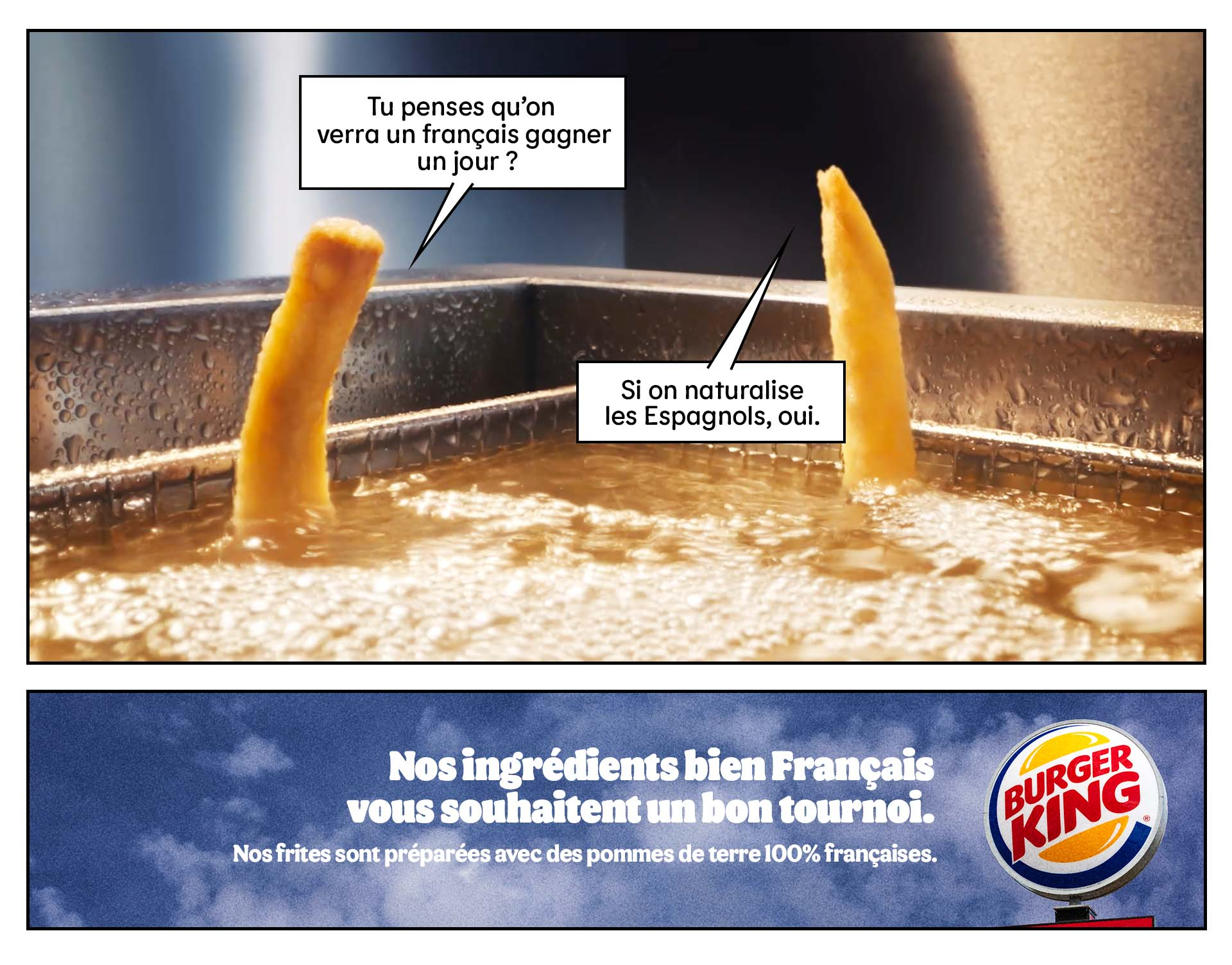 Burger King : les ingrédients bien Français