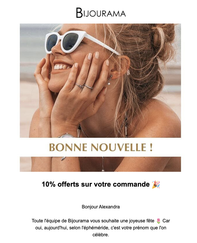 Bijourama : promotion dédiée pour les fêtes