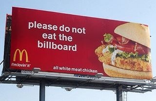 Outbound marketing: example of McDonald's