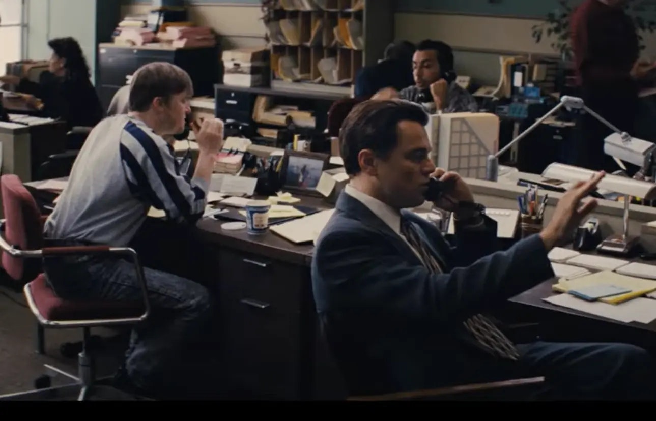 Best ever call campaign (The Wolf of Wall Street)