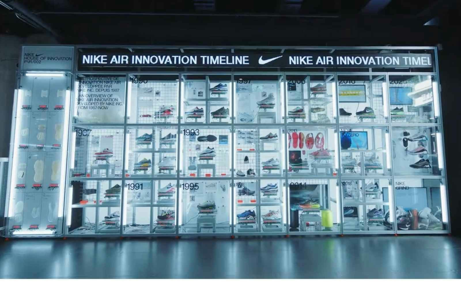 Source : Nike house of innovation