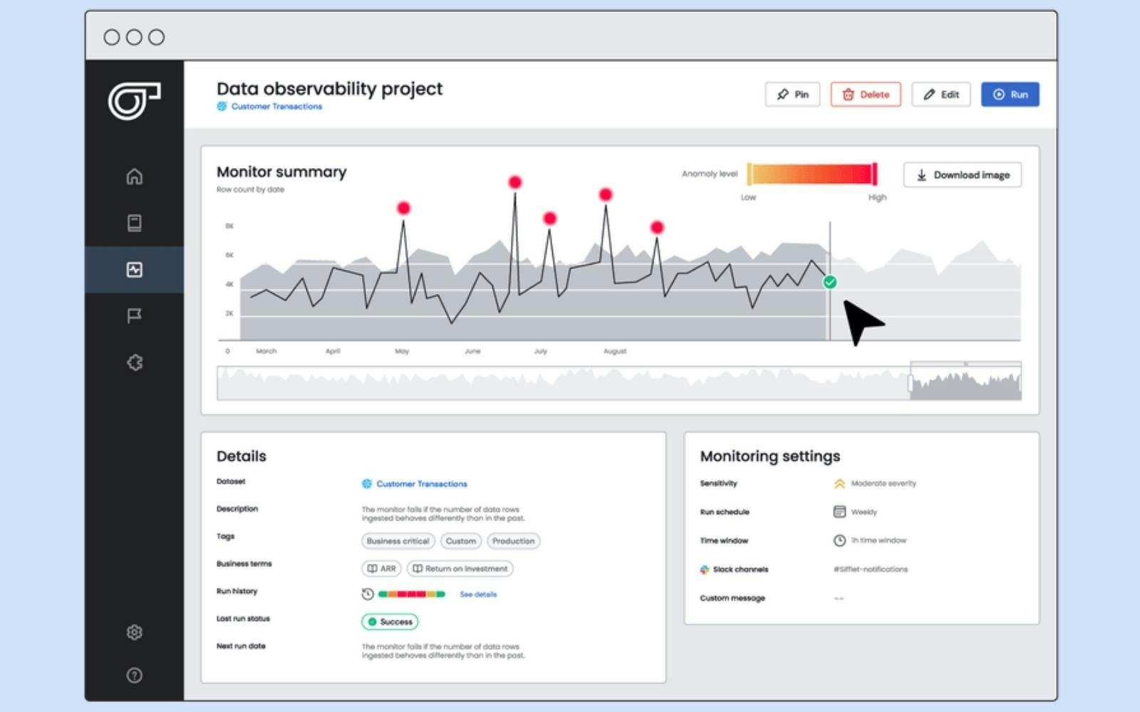 Sifflet Data Observability (Source : Sifflet)
