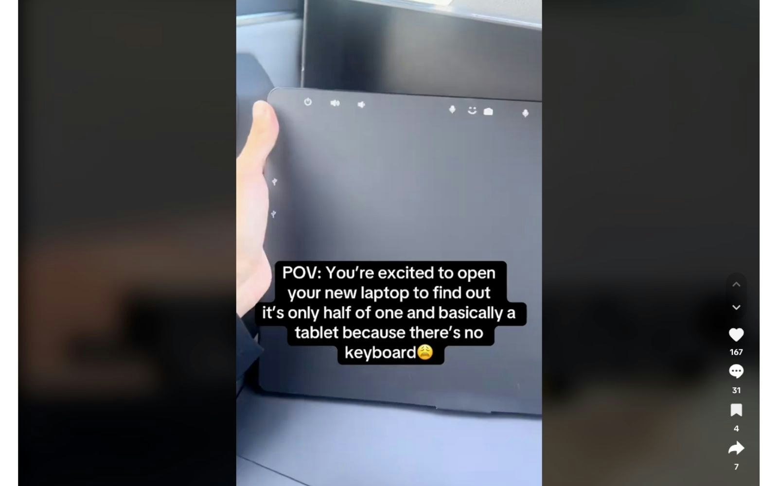 The hashtags #unboxing #disappointment are flourishing on video platforms. Example of a video on youtube short