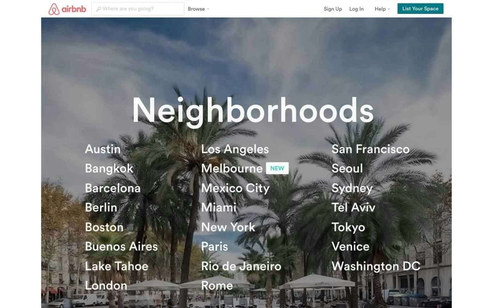 Neighborhood Guides (Credit: Airbnb) Neighborhood Guides Airbnb