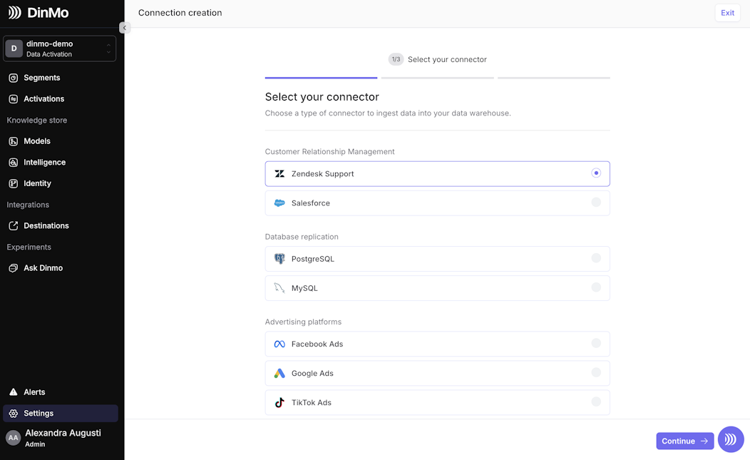 Connectez toutes vos sources Connectez toutes vos sources