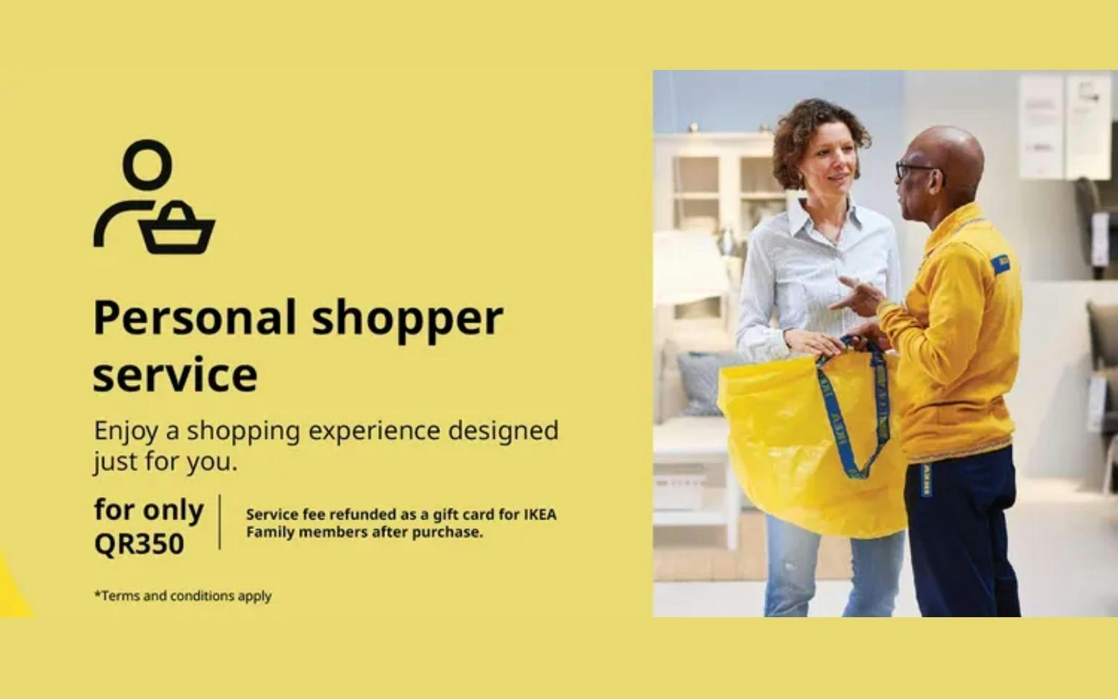 IKEA is among the brands leading the way in personalised customer service (Credit: IKEA) Personal shopper service by IKEA