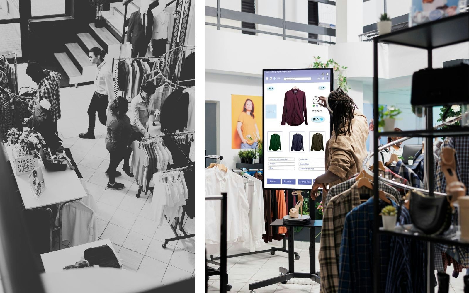 Digitisation of in-store promotions