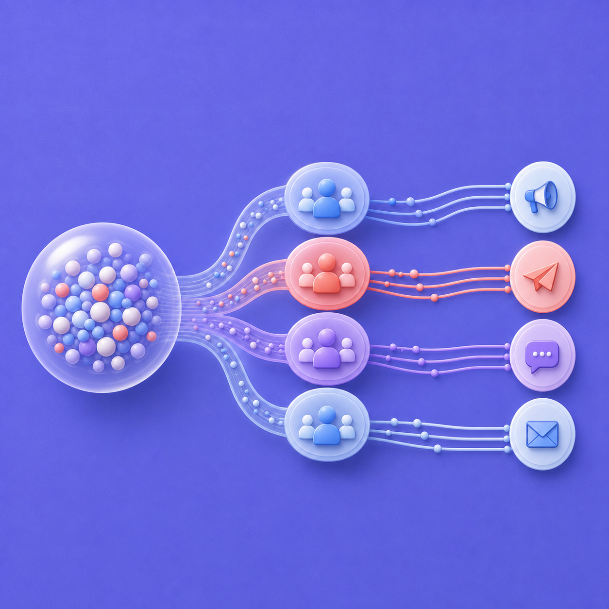 Customer segmentation software turning unified data into actionable audiences