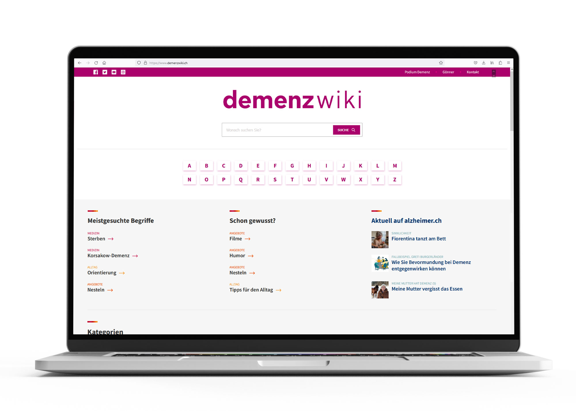 Website demenzwiki