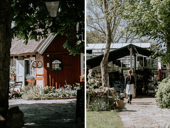 Fika på Flickorna Lundgren på skäret