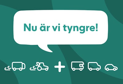 Five different vehicle icons in a speech bubble with the text 'Now we are heavier!' on a light background.