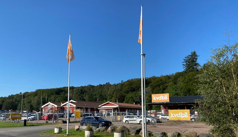 Kvdbils anläggning i Kungälv.