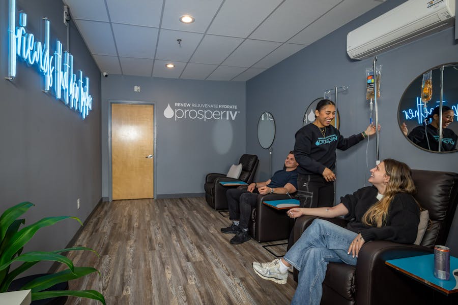 prosperIV rye brook interior with clients