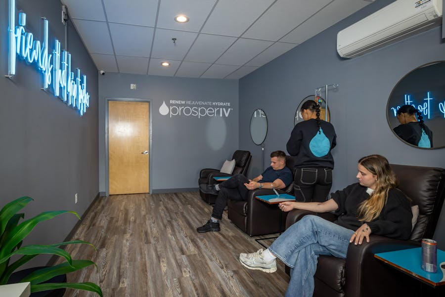 prosperIV rye brook interior with clients