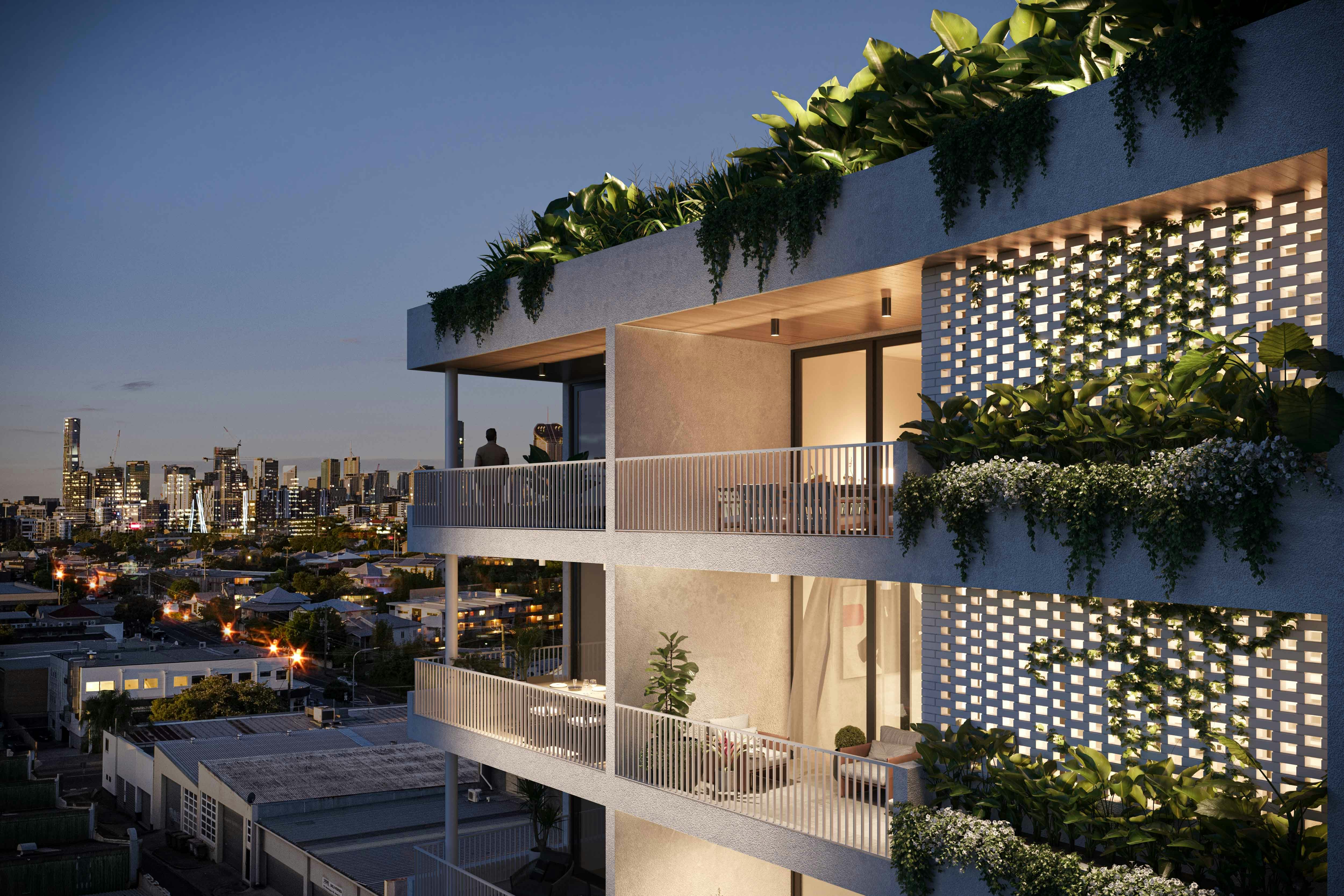 <b>The Bailey</b> A modern sanctuary amidst the vibrant and striking backdrop of Brisbane’s West End. 