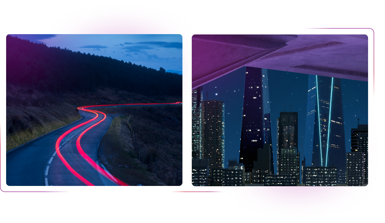 Modern road