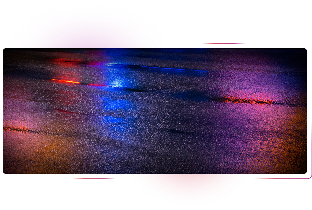 slippy road